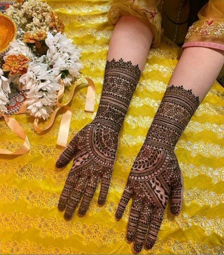 Full Hand Bridal Mehndi